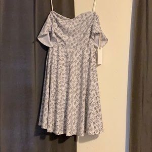 Off shoulder Leith dress